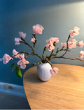 Blomster lavet af stearin